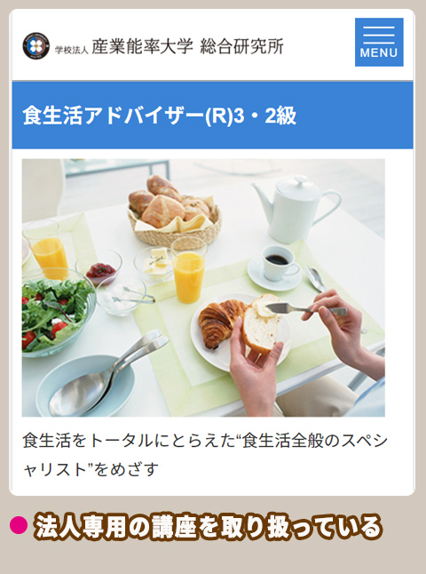 産業能率大学総合研究所 法人用講座