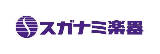 スガナミ楽器 ロゴ