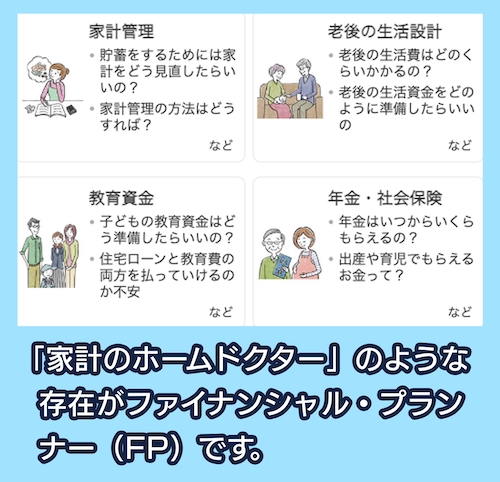FPに相談できること