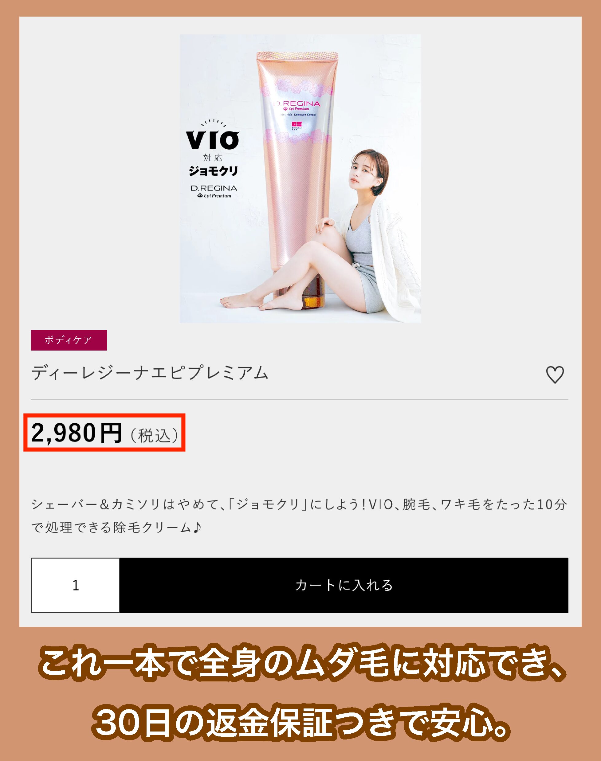 GINZA IMAGE SHOPディーレジーナエピプレミアムの価格