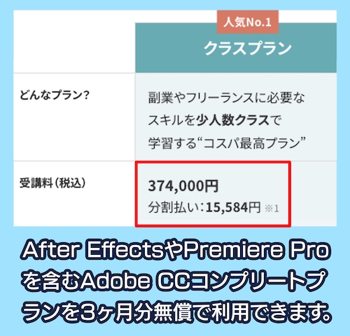 MOOCRESの料金相場