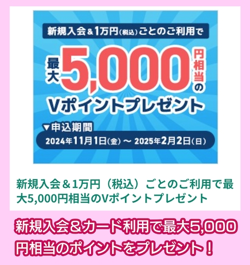 三井住友カード キャンペーン