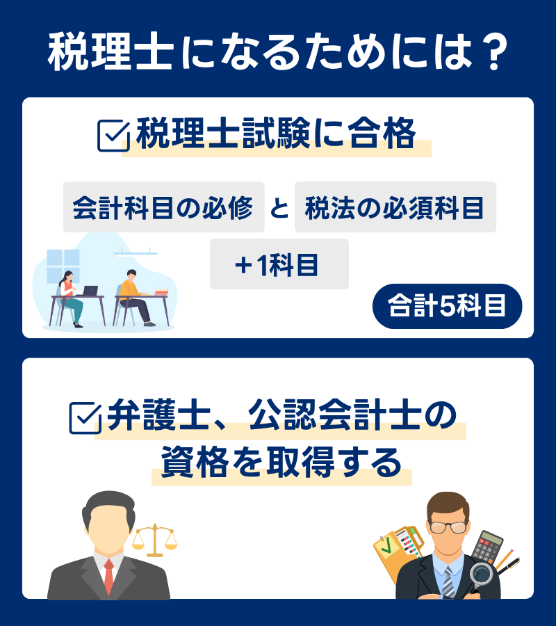 税理士になるためには?