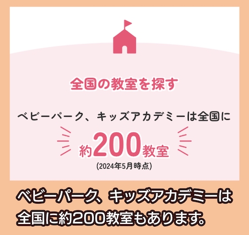 ベビーパーク 全国展開