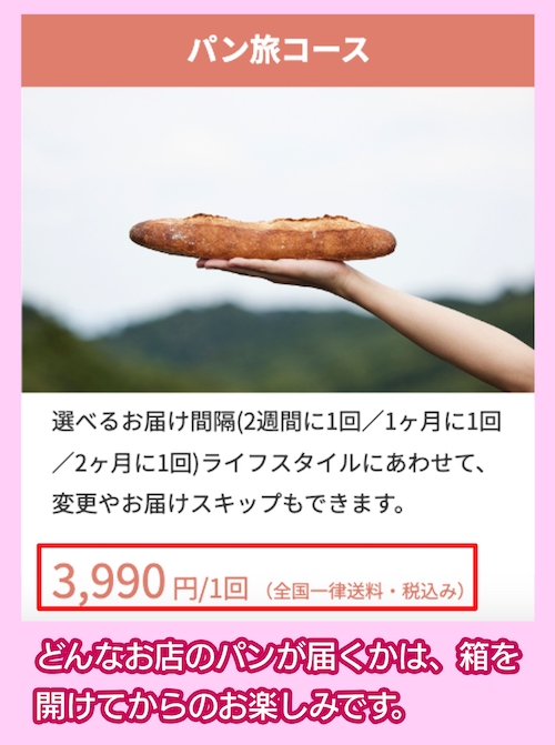パンスクの料金相場