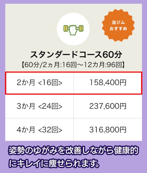 LIFEMAKEパーソナルトレーニングジムの料金相場