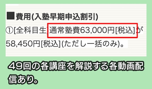 小高塾の社会福祉士資格講座の料金