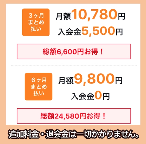 MUZYX まとめ払い