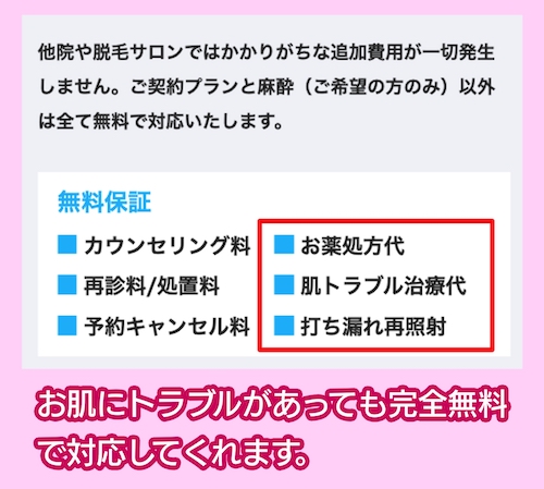 MEN'S RIZEのアフターケア