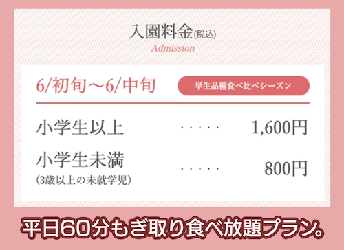 鈴木さくらんぼ園 食べ放題