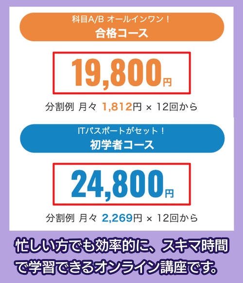 スタディングの料金相場