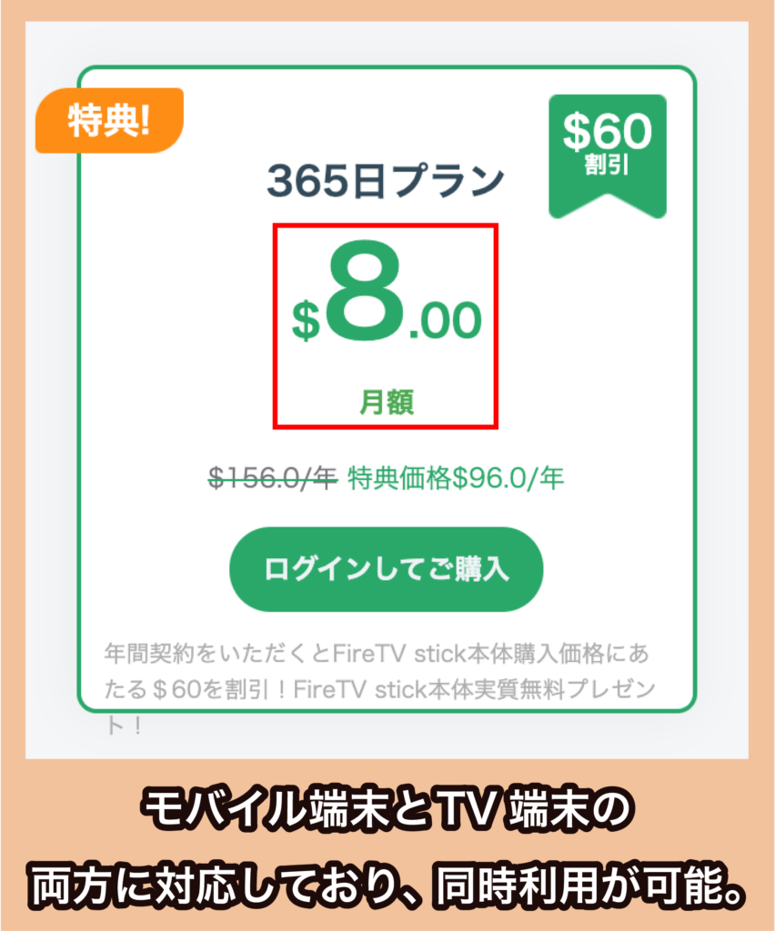 RAKULINKの月額料金