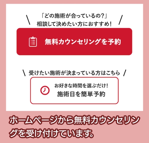 椿クリニック 無料カウンセリング