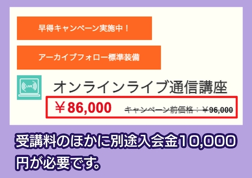 TACの料金相場