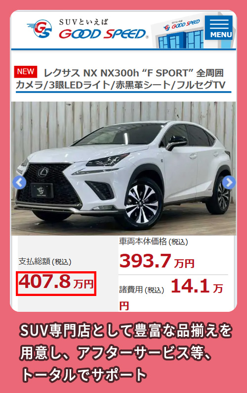 GOOD SPEEDの料金相場