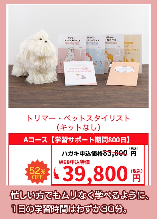 資格のキャリカレの料金相場