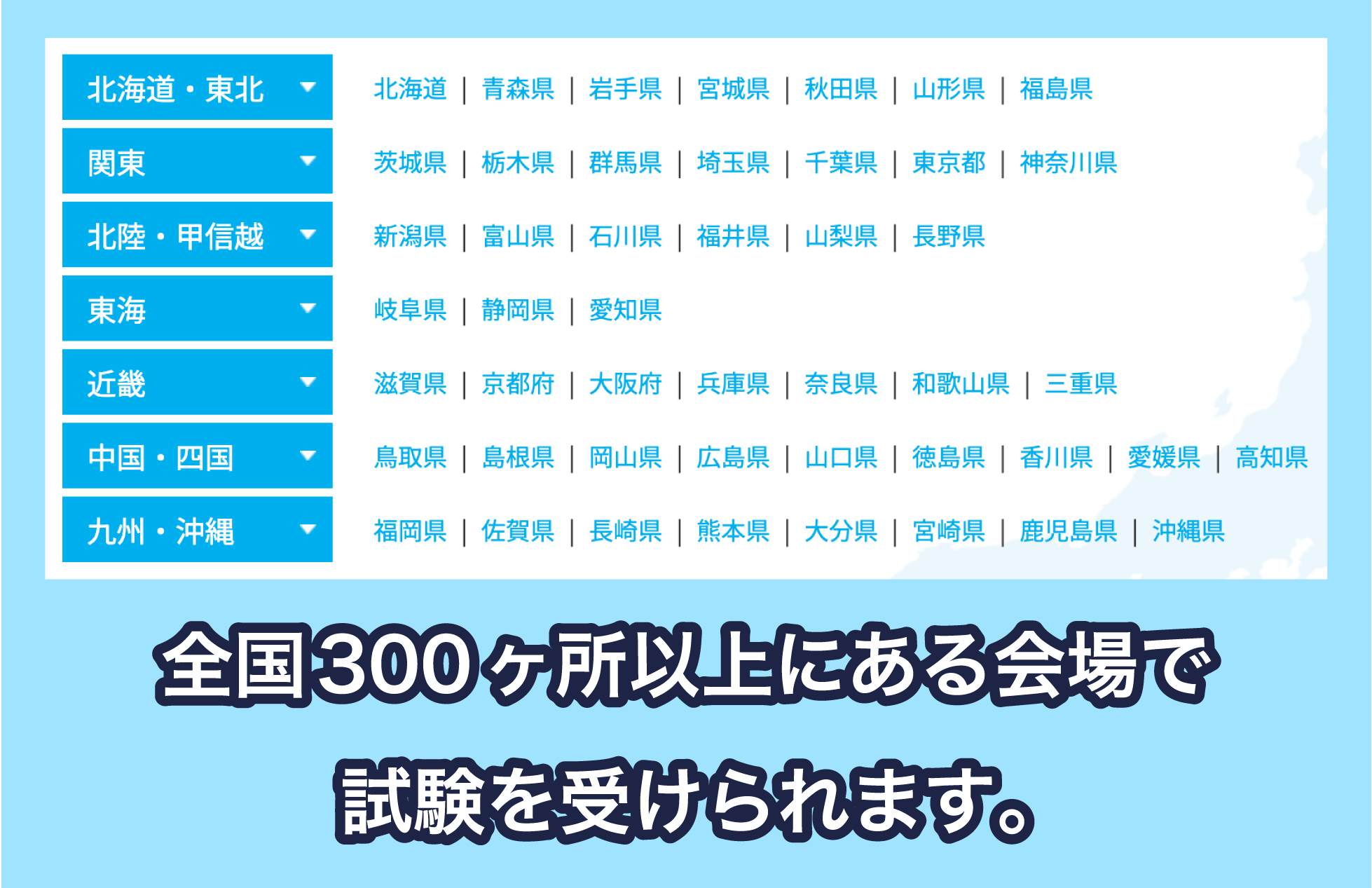 土地活用プランナーの認定試験会場