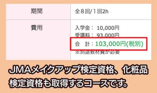 MAKE BOXの料金相場