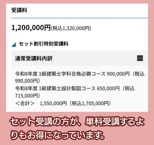資格総合学院 セット受講がお得