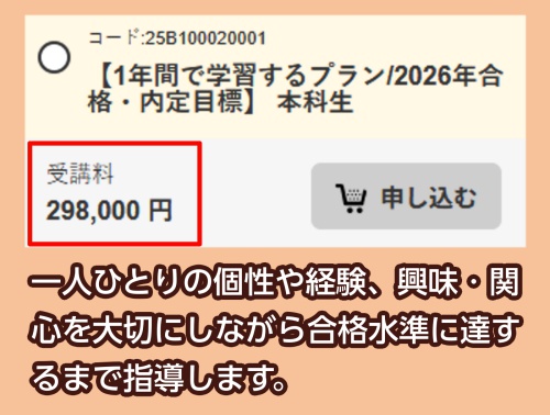 伊藤塾の料金相場