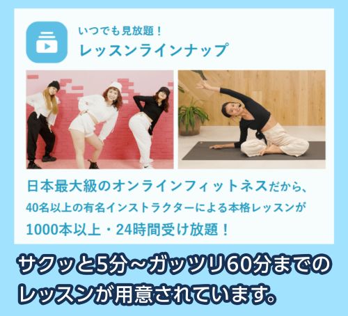 LEAN BODY ビデオ形式